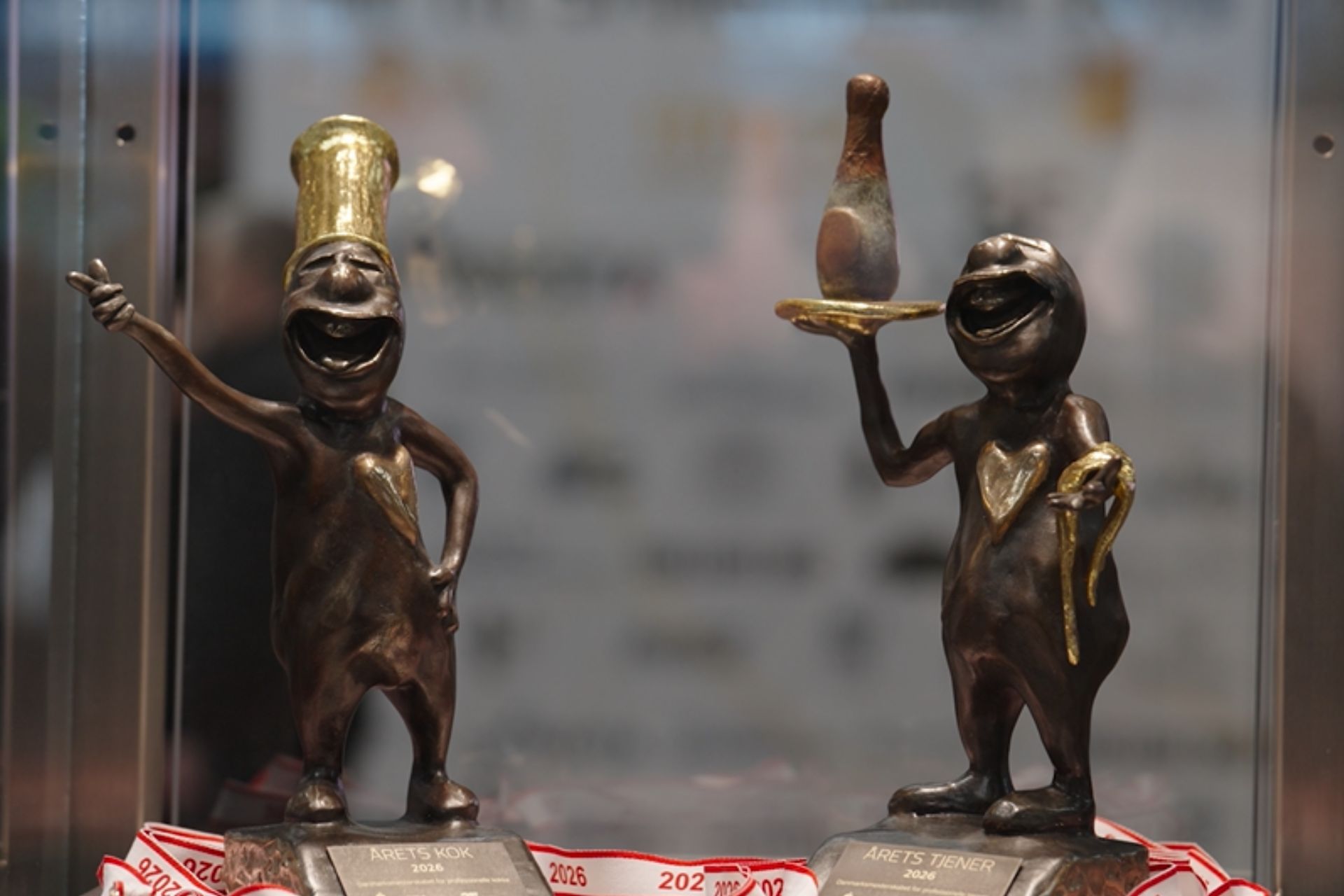 Årets Kok Og Årets Tjener 2026 Statuetter